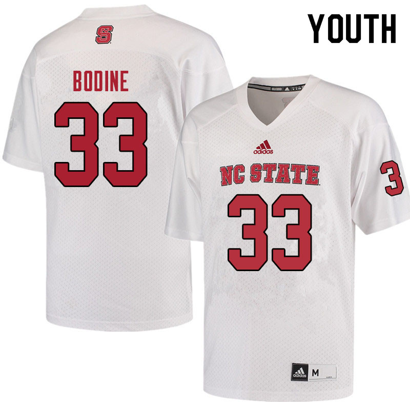 Youth #33 Brady Bodine NC State Wolfpack College Football Jerseys Sale-Red